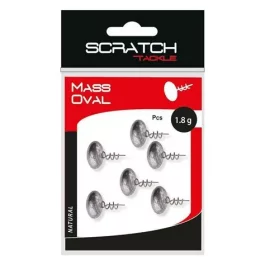 Plomb Mass Oval Scratch Tackle