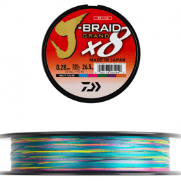 Tresse J-Braid Grand X8 Multicolore Daiwa
